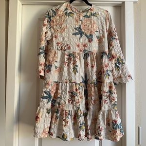 Zara Floral Mini Dress - S